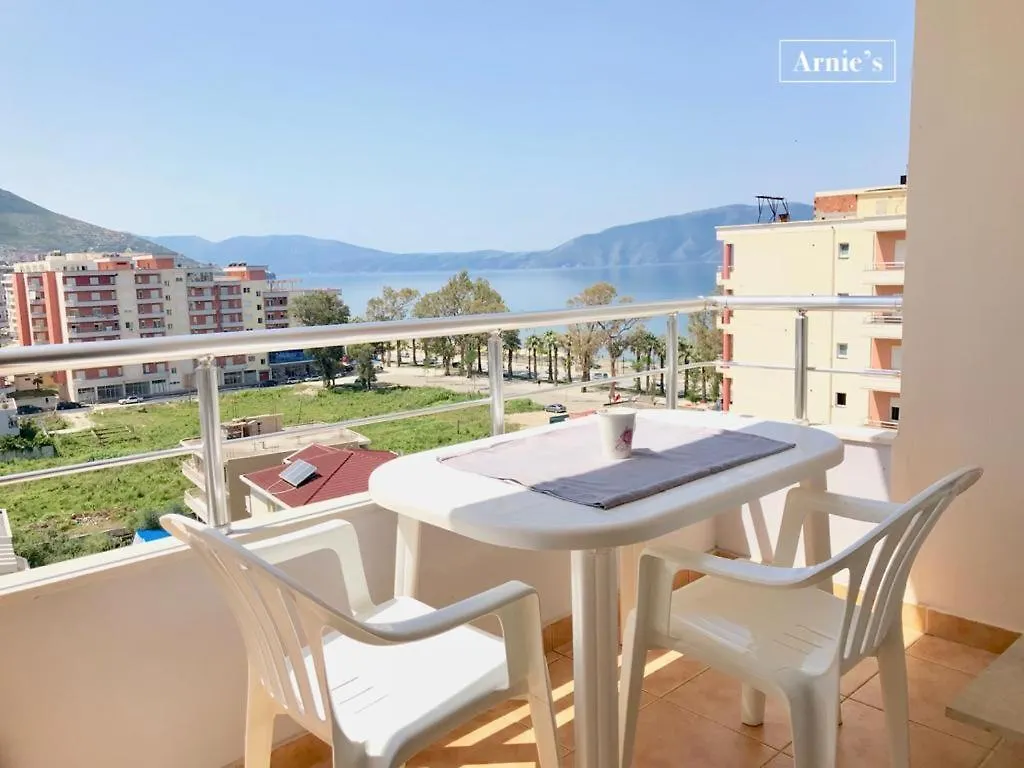 Lägenhet Arnie'S Sunny Seaside Residence Vlorë